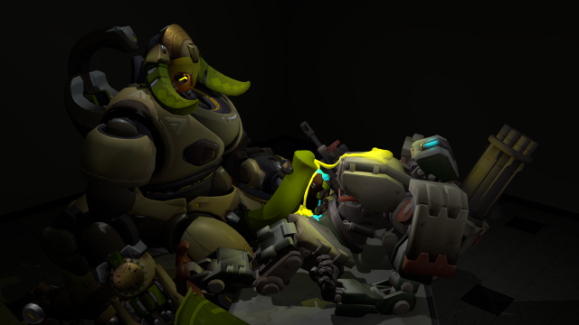 bastion (overwatch)+orisa