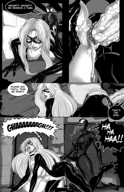 black cat (marvel)+shc-venom