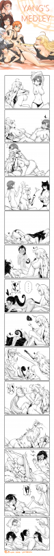 blake belladonna+ilia amitola+nora valkyrie+ruby rose+weiss schnee+yang xiao long