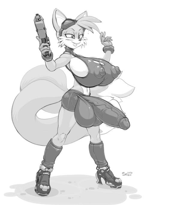 samus aran+tails+tailsko