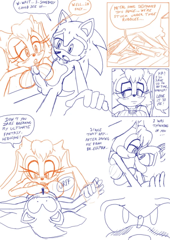 sonic the hedgehog+vanilla the rabbit