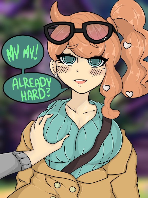 female protagonist (pokemon ss)+sonia (pokemon)
